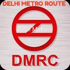 Delhi Metro Map New icône