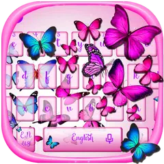 Vivid Butterfly Keyboard Theme APK Herunterladen