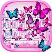 ”Vivid Butterfly Keyboard Theme