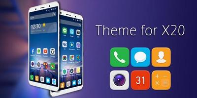 FREE Azure Theme for Vivo X20 ภาพหน้าจอ 3