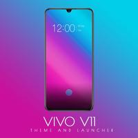 پوستر vivo v11 pro theme and launcher