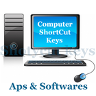 Computer PC & softwares shortcut keys icône