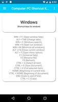 Computer PC & softwares shortcut keys 截圖 2