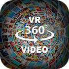 VR 360 Video ไอคอน