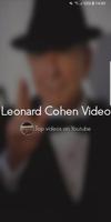 Leonard Cohen Video poster