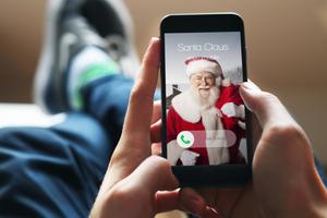 Video Call Santa Christmas : Santa Tracker اسکرین شاٹ 2