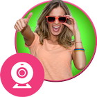 Find girls and boys friends in video chat icon