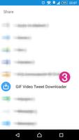 GIF | Video | Downloader Tweet capture d'écran 2