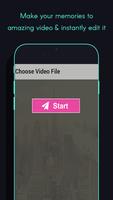 Video Editor No Watermark. Video Mute App. poster