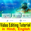Power Director Video Editing Tutorials in Hindi