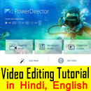 Power Director Video Editing Tutorials in Hindi APK