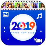 Happy New Year Status & Video Maker With Music