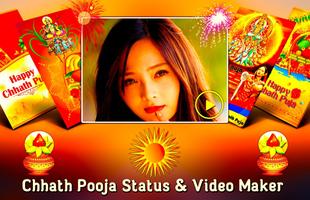 Chhath Pooja Video Status & Video Maker WithMusic poster