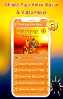 Chhath Pooja Video Status & Video Maker WithMusic स्क्रीनशॉट 3