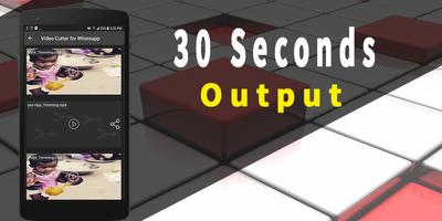 30 Seconds Video Cutter for Whatsapp Status capture d'écran 1