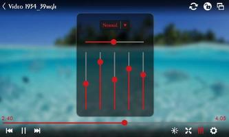 Hd Video Player Equalizer screenshot 1