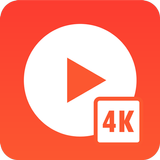 Video Player 4k Ultra HD vidéo Play Back App icône