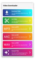 Ex Video Downloader & MP3 Converter Editor Cutter पोस्टर