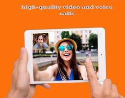 Free guide Imo beta free video call and chat text poster