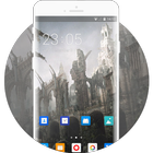 Theme for Videocon V1415 Dark Ruins Wallpaper icon