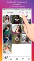 FastSave for Instagram & Whatsapp পোস্টার