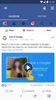 Video Downloader for Facebook Video Downloader ảnh chụp màn hình 1
