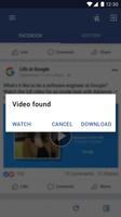 Video Downloader for Facebook Video Downloader ảnh chụp màn hình 2