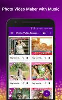 Photo Video Maker with Music Affiche