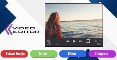 Video cutter,Joiner,Editor Plakat