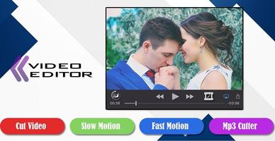 Fast motion video maker poster