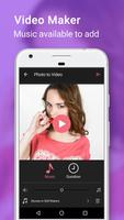 برنامه‌نما Photo Video Maker with music عکس از صفحه