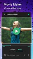 Rainy Photo Video Movie Maker 截圖 1