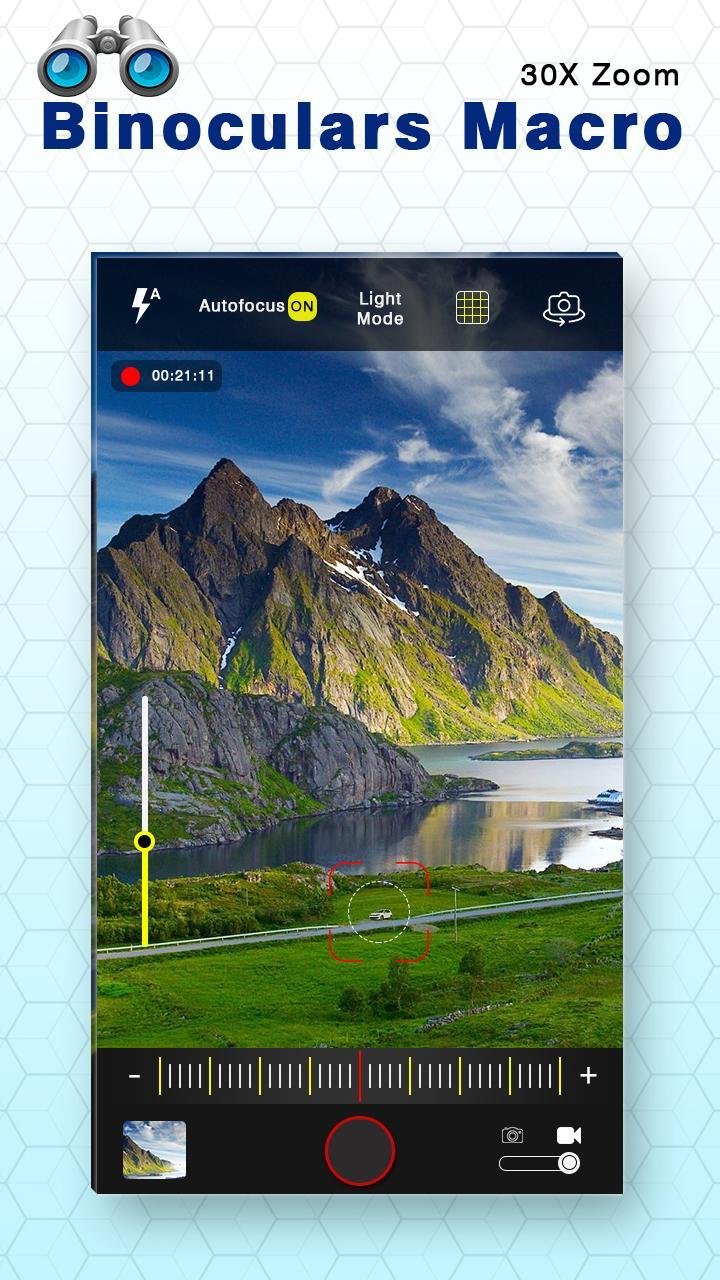 Binoculars Macro Shooting 30X Zoom Camera for Android - APK Download