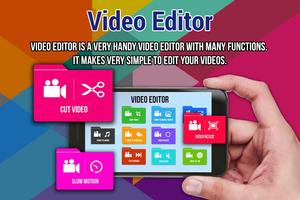 Video Editor for Video poster