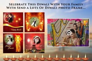 Diwali Photo Video Movie Maker imagem de tela 2