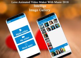 New Love Animated Video Maker With Music 2018 capture d'écran 1