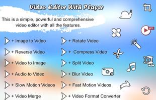 HD Video Editor - Music Video Editor Affiche