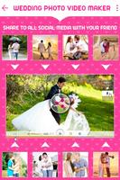 Wedding Photo Video Maker captura de pantalla 3