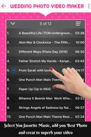 Wedding Photo Video Maker capture d'écran 1