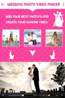 Wedding Photo Video Maker captura de pantalla 2