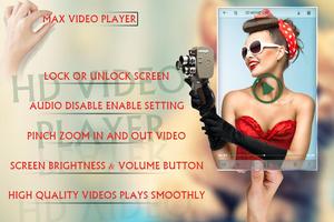 HD MX Player : Full HD Video Player captura de pantalla 2