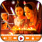 Diwali Photo Video Music Maker 2017 圖標