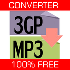 3GP to MP3 Converter ícone