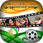 Republic Day Video Maker أيقونة