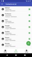 Save contacts to txt PRO স্ক্রিনশট 2