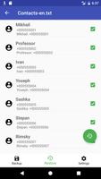 Save contacts to txt PRO скриншот 2