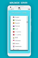 VPN Thunder - 個快速，無限的免費VPN代理 thunder capture d'écran 1