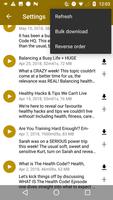 The health Podcast ( The healt ภาพหน้าจอ 3