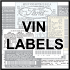 VIN Labels - An Auto Data Labels Company アイコン