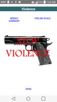 Stop Violence poster